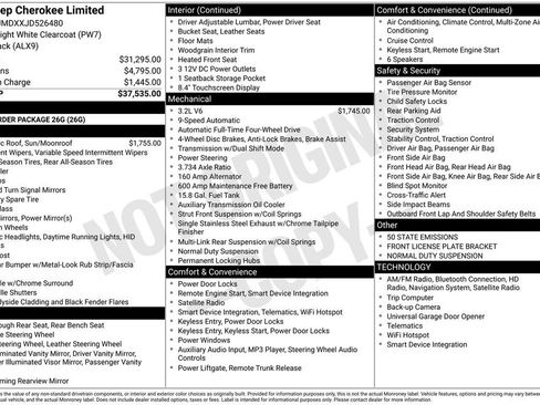 Used 2018 Jeep Cherokee Limited image 36