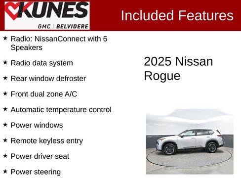 Used 2025 Nissan Rogue SV AWD/4WD image 2