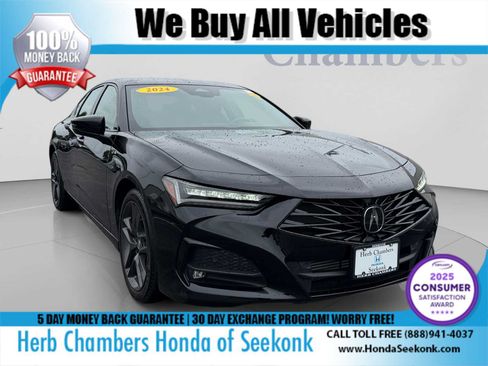 Used 2024 Acura TLX SH-AWD w/ A-SPEC Pkg image 1