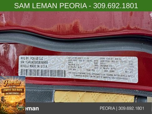 New 2025 Jeep Grand Cherokee L Summit image 33