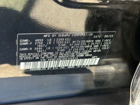 Used 2024 Subaru Outback Limited AWD/4WD image 34