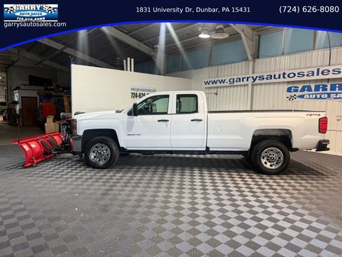Used 2017 Chevrolet Silverado 3500 W/T w/ Snow Plow Prep Package AWD/4WD image 7