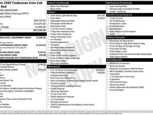 Certified 2022 RAM 2500 Tradesman AWD/4WD image 41