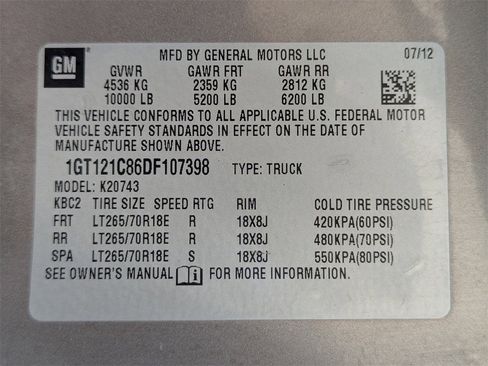 Used 2013 GMC Sierra 2500 SLT w/ SLT Convenience Package image 50