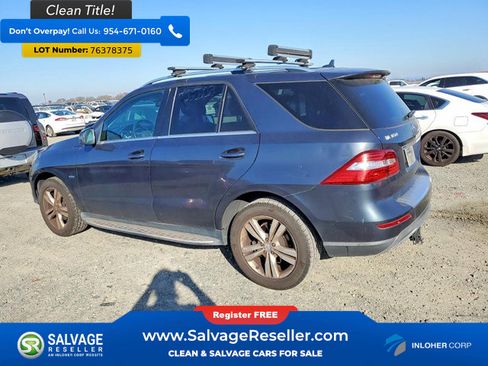 Used 2012 Mercedes-Benz ML 350 4MATIC image 3