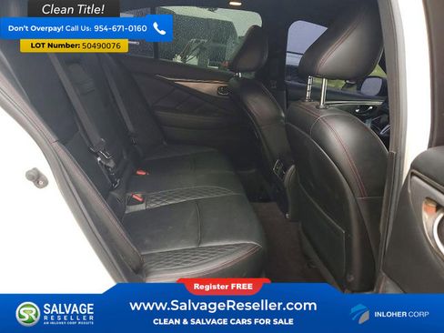 Used 2018 INFINITI Q50 Red Sport 400 w/ Proactive Package AWD/4WD image 13