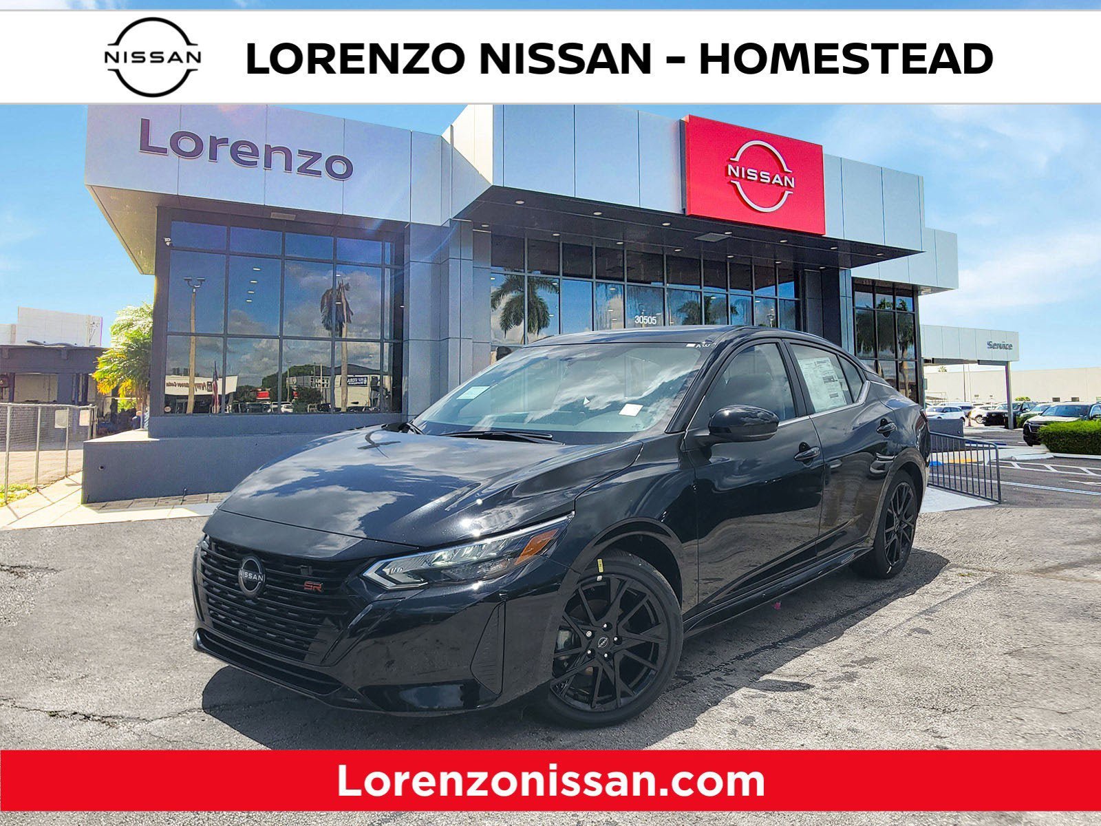New 2025 Nissan Sentra SR w/ Midnight Edition FWD image 1