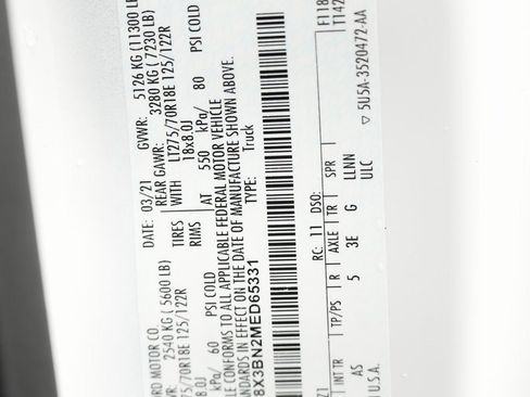 Used 2021 Ford F350 XL w/ Power Equipment Group image 53