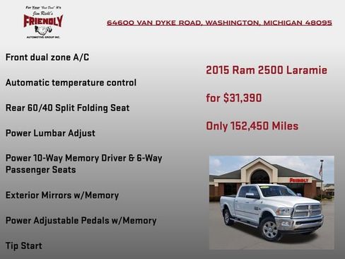 Used 2015 RAM 2500 Laramie AWD/4WD image 20
