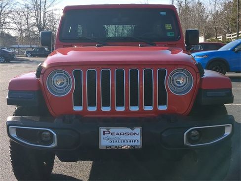 Used 2020 Jeep Wrangler Unlimited Sahara w/ Uconnect 4C Nav & Sound Group image 8