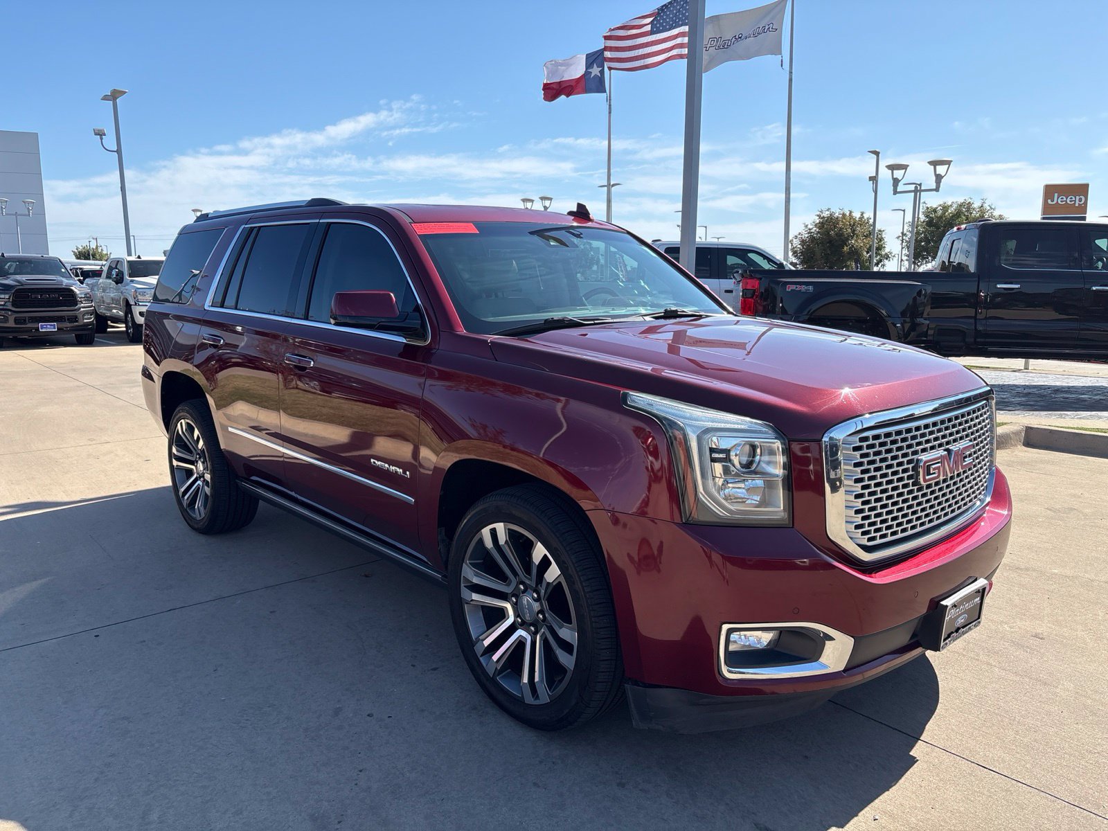 Used 2017 GMC Yukon Denali w/ Open Road Package RWD image 8