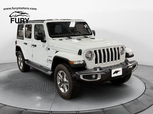 Used 2021 Jeep Wrangler Unlimited Sahara AWD/4WD image 1