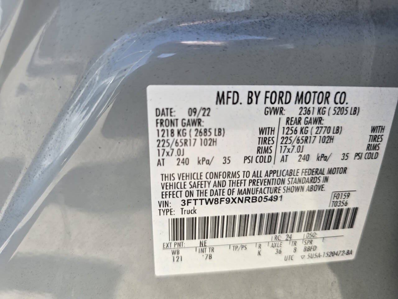 Used 2022 Ford Maverick XLT w/ Equipment Group 300A Standard AWD/4WD image 54