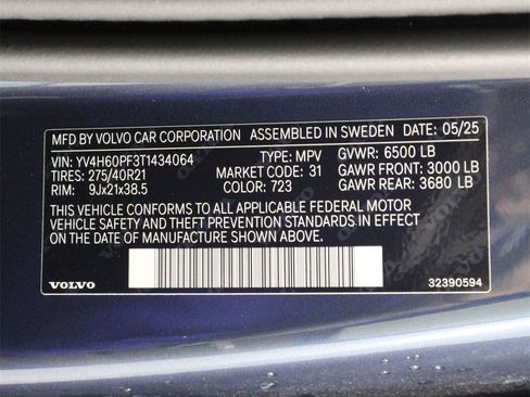 New 2026 Volvo XC90 T8 Ultra image 17