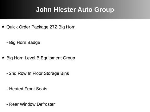 Used 2024 RAM 1500 Big Horn AWD/4WD image 6