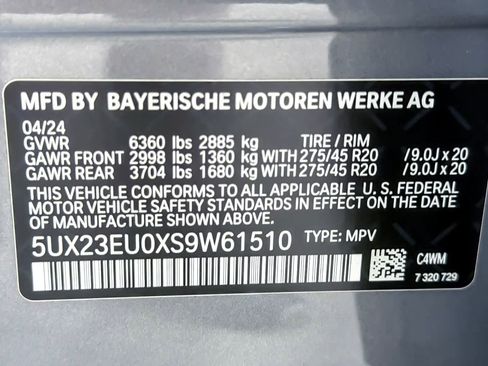 Used 2025 BMW X5 xDrive40i w/ M Sport Package AWD/4WD image 30