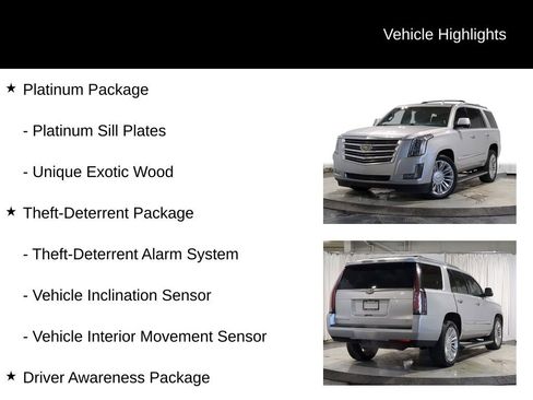 Used 2015 Cadillac Escalade Platinum image 25