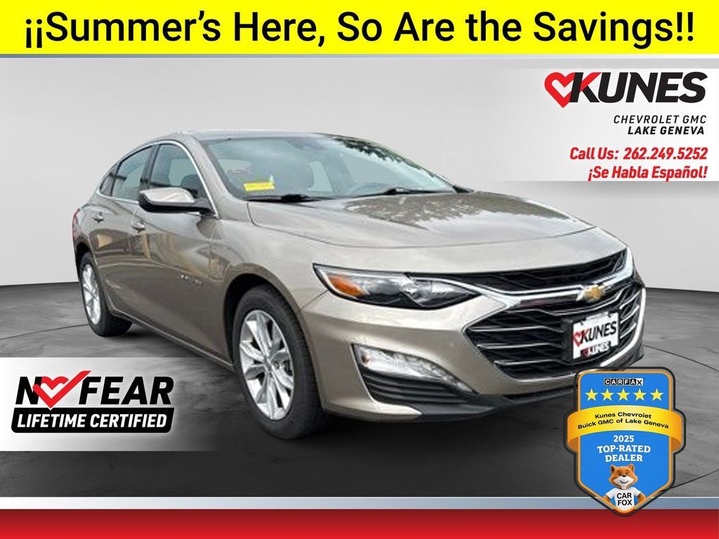 Used 2025 Chevrolet Malibu LT FWD image 1
