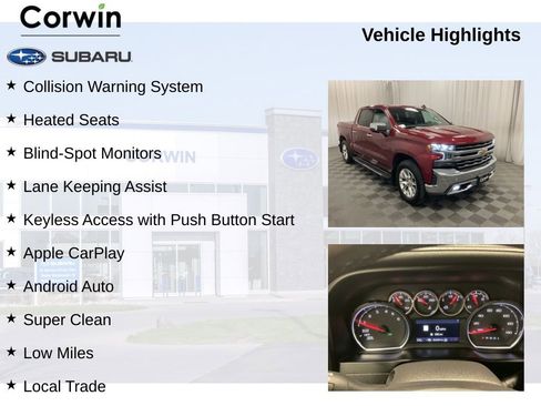 Used 2020 Chevrolet Silverado 1500 LTZ w/ LTZ Plus Package AWD/4WD image 11