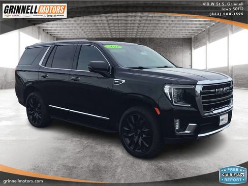 Used 2021 GMC Yukon SLT w/ SLT Premium Package AWD/4WD image 3
