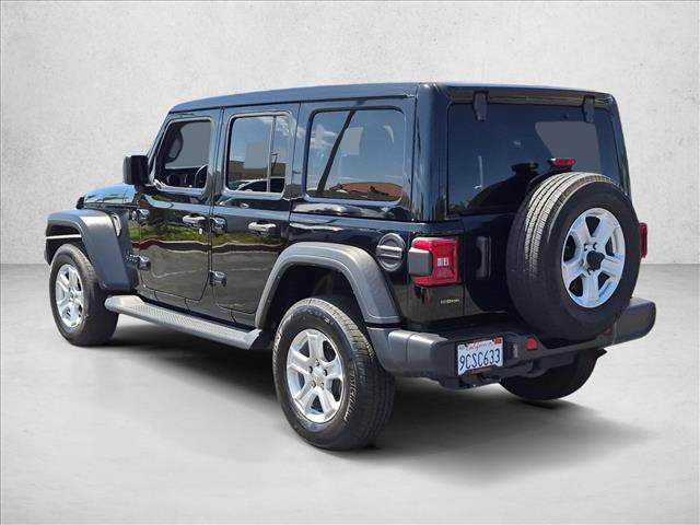 Used 2022 Jeep Wrangler Unlimited Sport w/ Sun And Sound Package AWD/4WD image 9