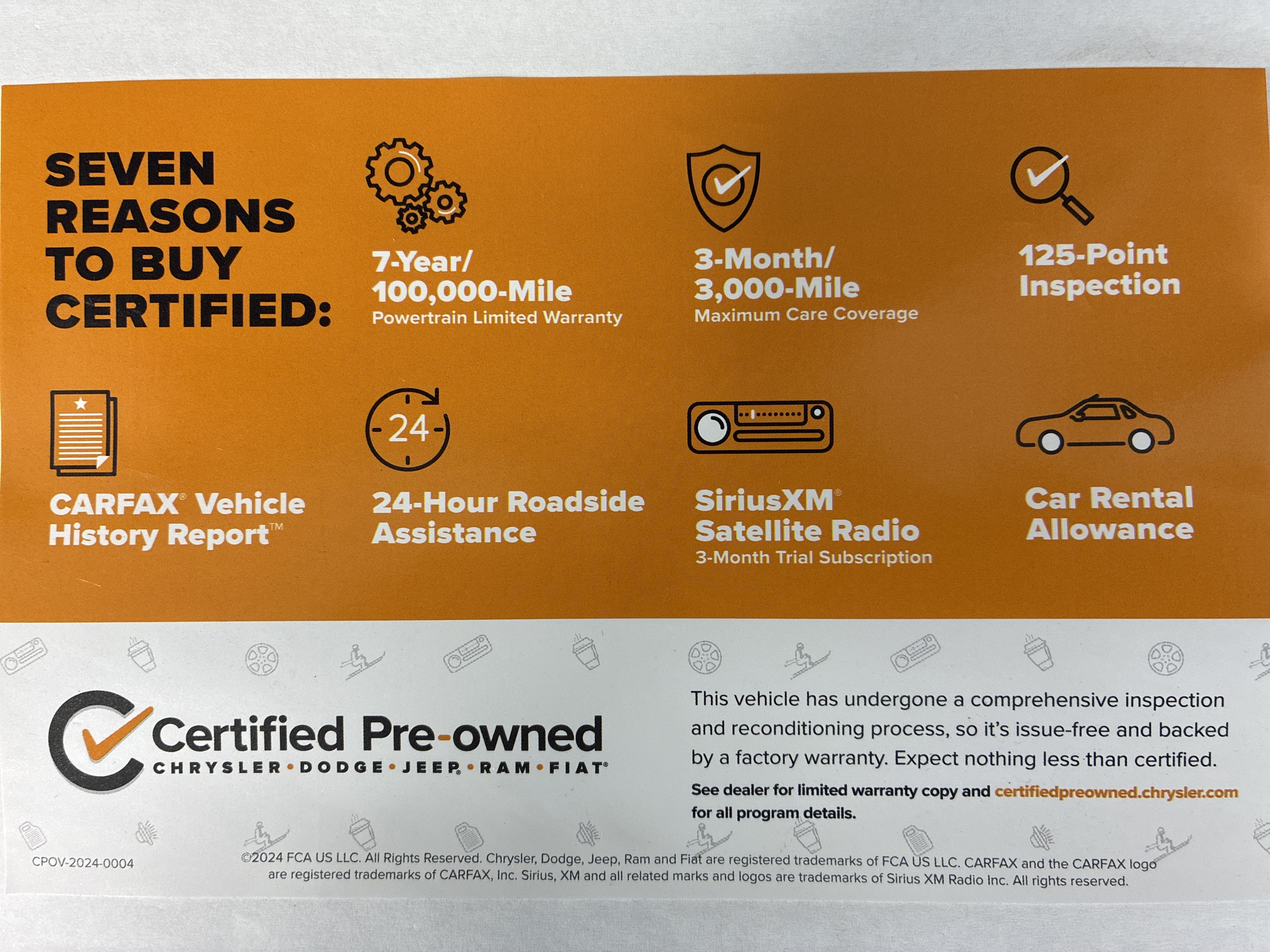 Certified 2024 Chrysler Pacifica Pinnacle w/ Trailer Tow Group AWD/4WD image 3