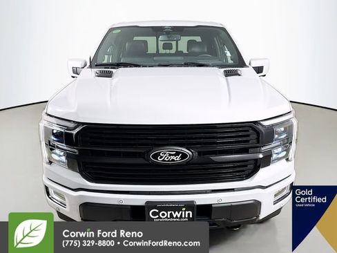 Certified 2025 Ford F150 Platinum w/ Equipment Group 702A High image 2