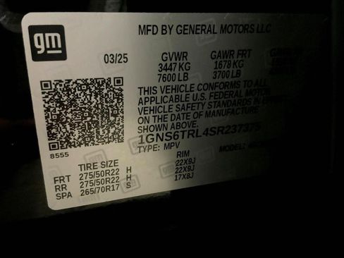 Used 2025 Chevrolet Tahoe High Country image 33