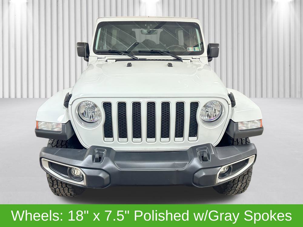 Used 2019 Jeep Wrangler Unlimited Sahara w/ Uconnect 4C Nav & Sound Group AWD/4WD image 14