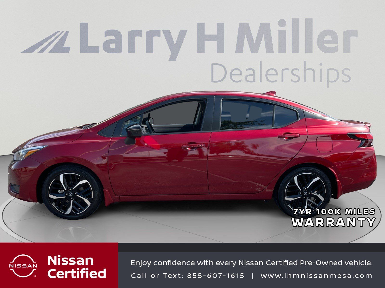 Certified 2025 Nissan Versa SR w/ Trunk Package FWD image 2