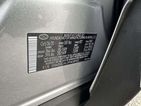 Used 2023 Hyundai Santa Fe Limited w/ Cargo Package AWD/4WD image 20