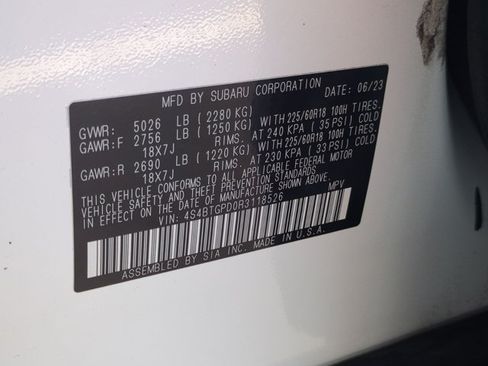 Used 2024 Subaru Outback Touring XT AWD/4WD image 26