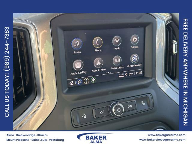 Certified 2024 Chevrolet Silverado 1500 Custom Trail Boss w/ LPO, Dark Essentials Package AWD/4WD image 18