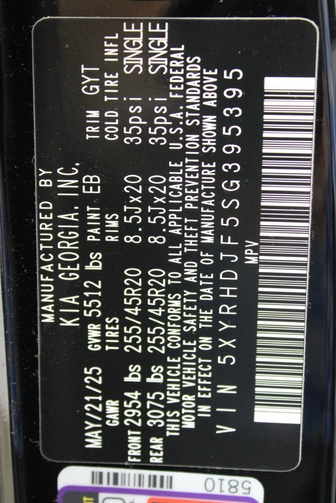 Used 2025 Kia Sorento X-Line EX AWD/4WD image 33