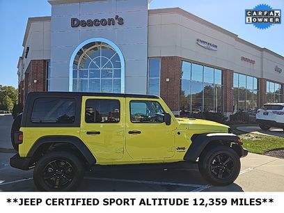 Certified 2022 Jeep Wrangler Unlimited Sport