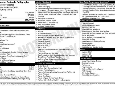 Certified 2026 Hyundai Palisade Calligraphy AWD/4WD image 24