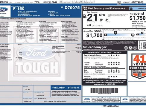 Used 2018 Ford F150 XLT AWD/4WD image 27