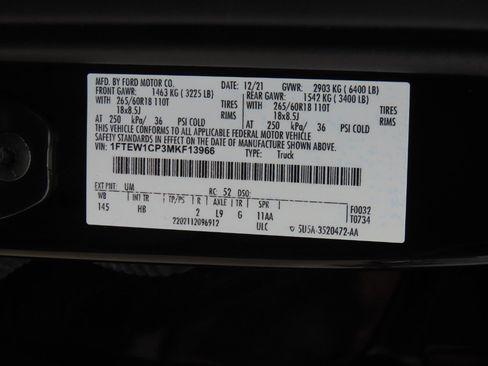 Certified 2021 Ford F150 Lariat RWD image 31