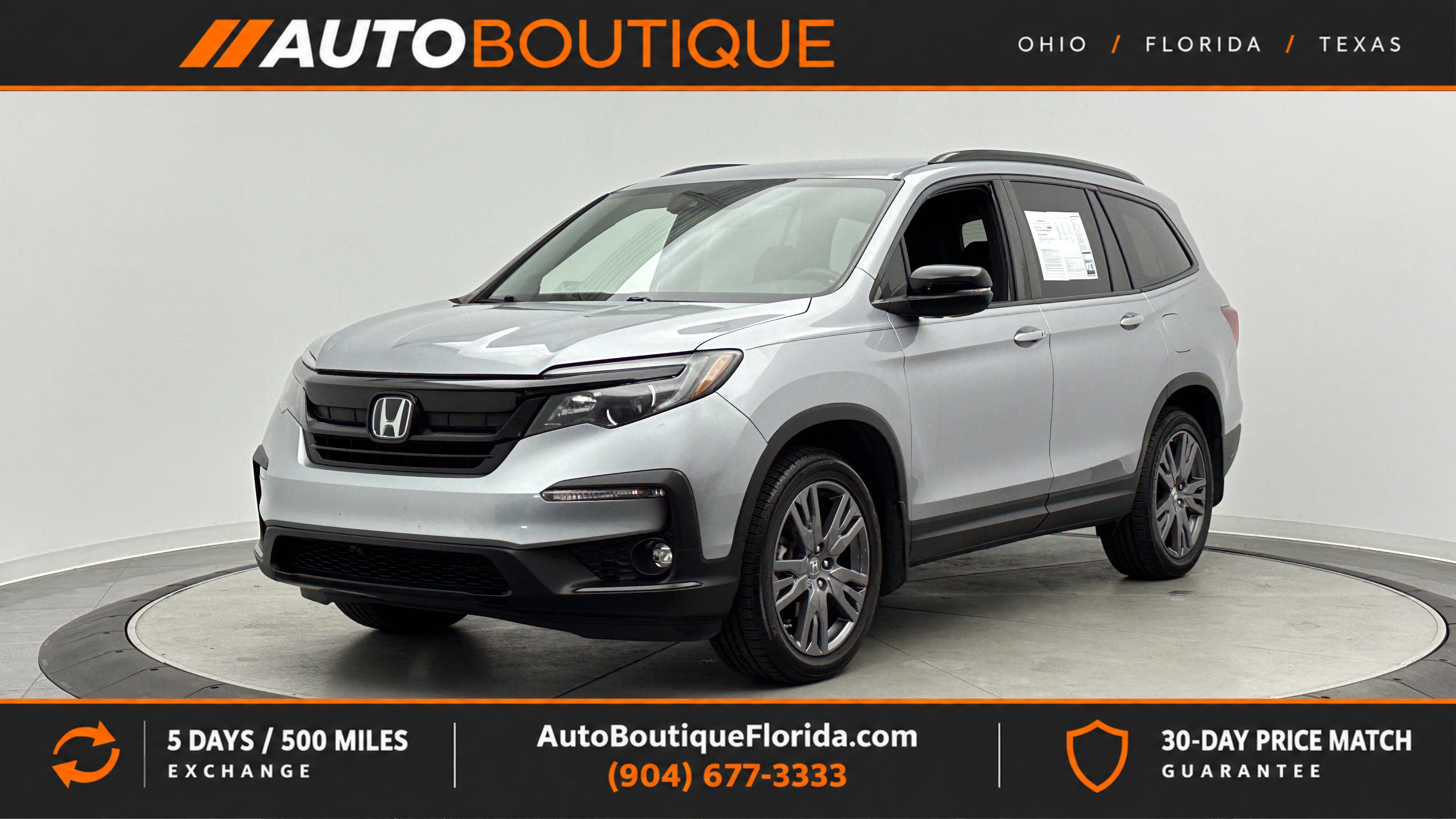 Used 2022 Honda Pilot Sport image 1