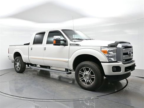 Used 2016 Ford F250 Platinum w/ Snow Plow Prep Package image 1