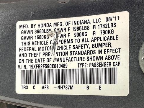 Used 2012 Honda Civic LX image 27