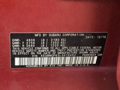 Used 2020 Subaru Legacy Touring XT AWD/4WD image 27