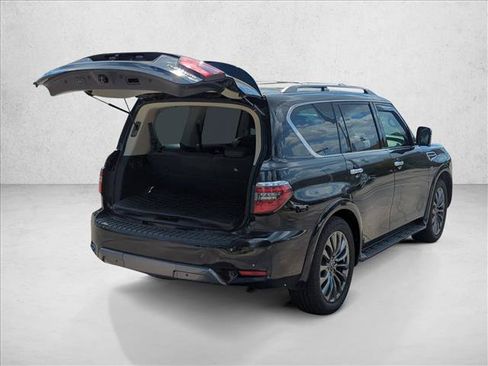 Used 2021 Nissan Armada Platinum w/ Captain's Chairs Package AWD/4WD image 8