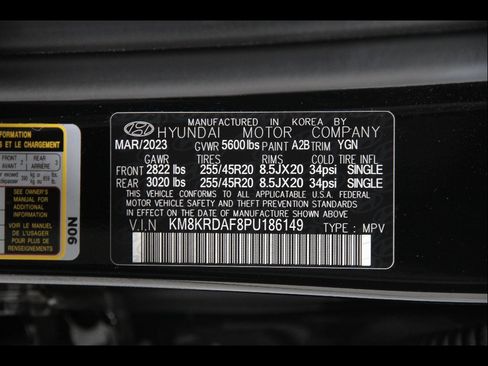 Certified 2023 Hyundai Ioniq 5 Limited w/ Cargo Package AWD/4WD image 24