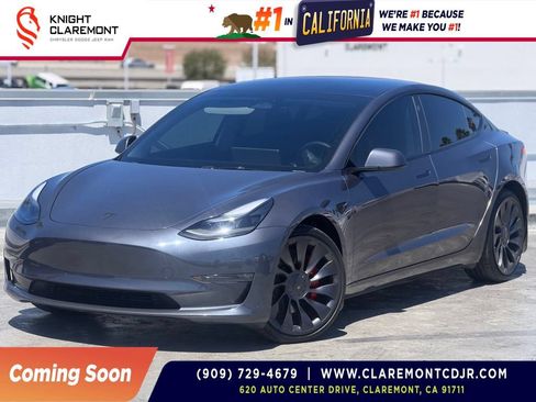 Used 2023 Tesla Model 3 Performance AWD/4WD image 1