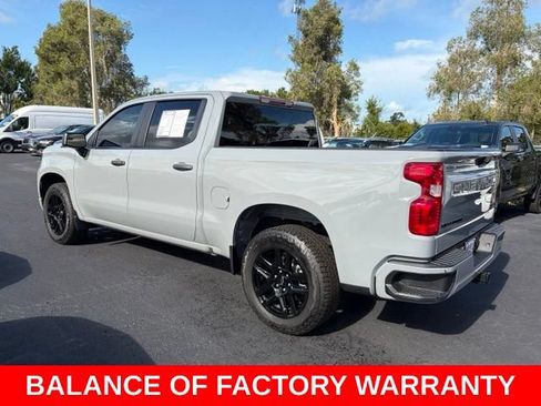 Certified 2025 Chevrolet Silverado 1500 Custom w/ Turbomax Blackout Package RWD image 4