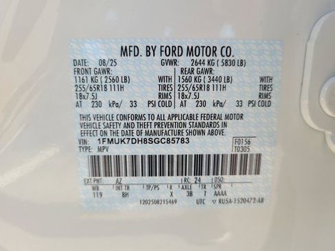 Certified 2025 Ford Explorer Active image 21