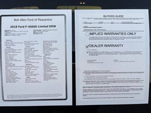 Used 2018 Ford F450 Limited image 22