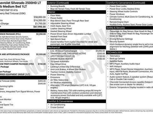 Used 2022 Chevrolet Silverado 2500 LT w/ Convenience Package AWD/4WD image 12