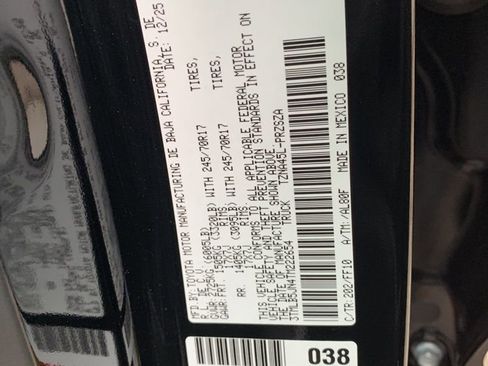 New 2026 Toyota Tacoma SR5 image 32